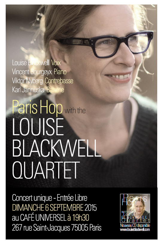 PARIS HOP WITH THE LOUISE BLACKWELL QUARTET